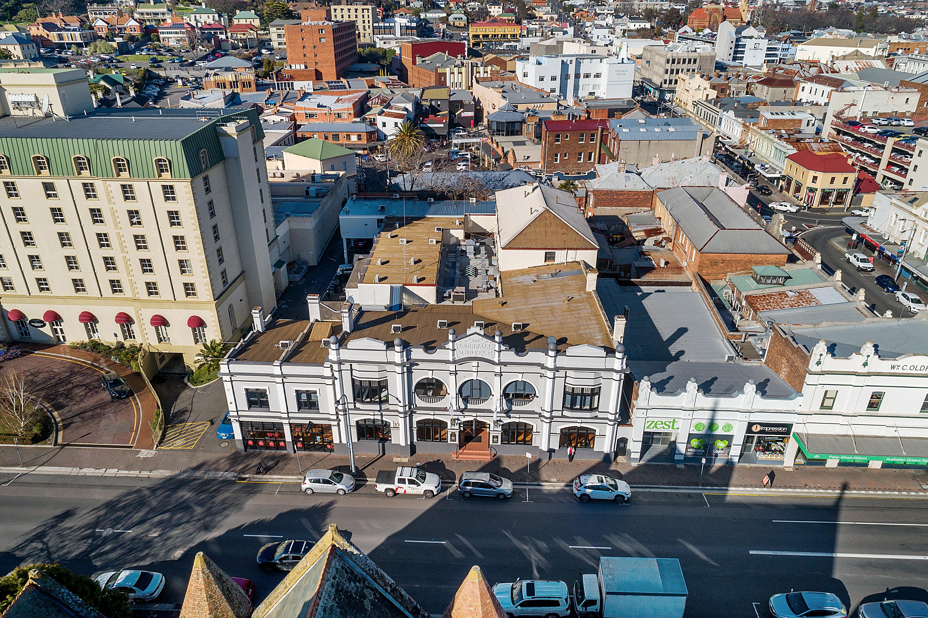 The Cornwall Historic Hotel Launceston Bagian luar foto
